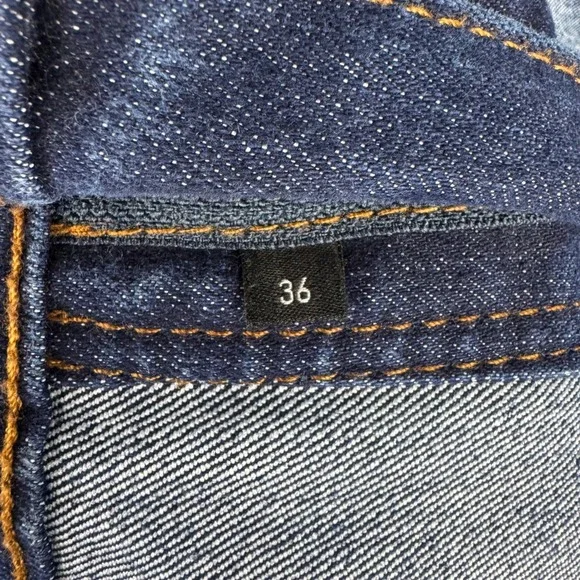 Orgin Delta Flex Legit Fit Staight Leg Jeans Men's 36x31 Blue Dark Wash‎ Denim - Picture 8 of 8